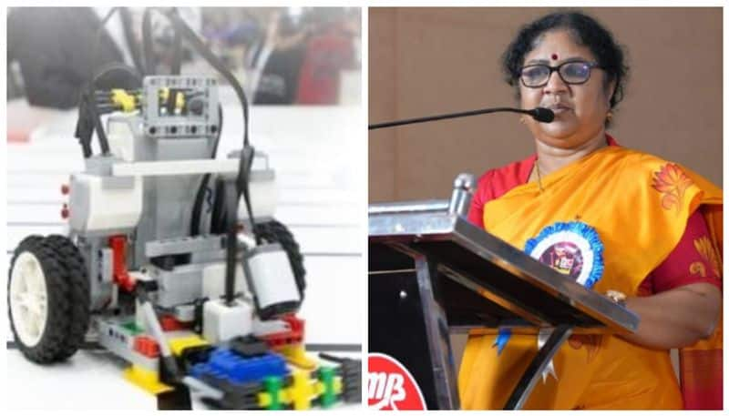 Thrissur Govt College of Engineering won the National Robotics Competition held at Mumbai IIT asd