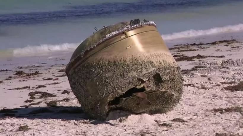 Mysterious object washes up on Australian beach; internet links it to UFOs, MH370 flight, Chandrayaan-3 & more