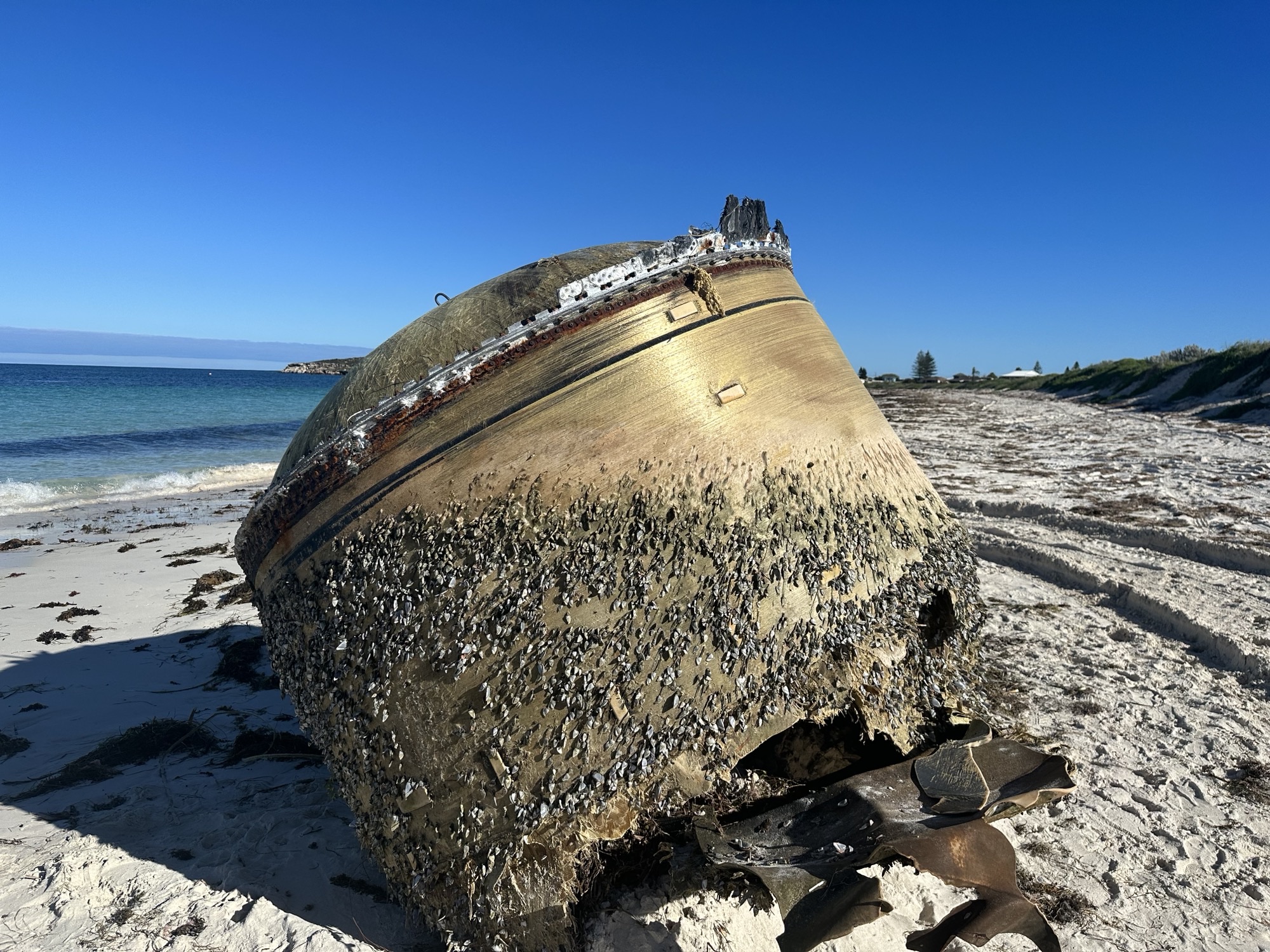 Mystery object that washed up on Australian beach 'most likely' from India's PSLV rocket snt