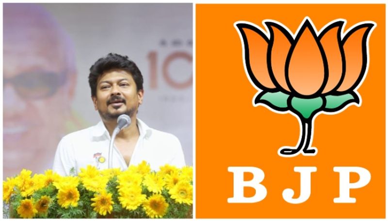 Udhayanidhi Stalin slams bjp on ed raid apn 