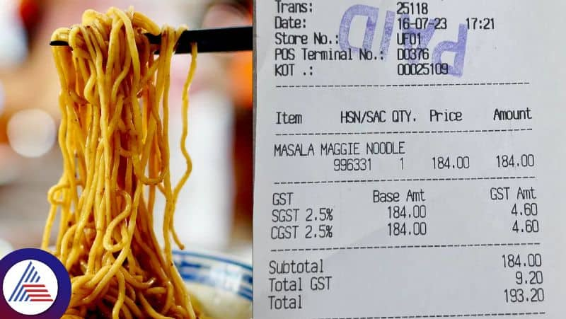 Woman Pays Rs 193 For Maggi At Airport, Shares Photo Of Receipt Vin