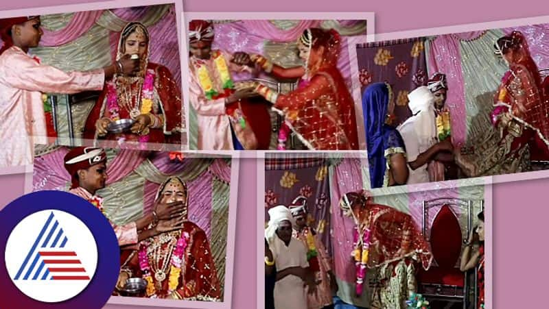 The forces bride to eat sweet in the mandap, bride spit on his face, video viral Vin