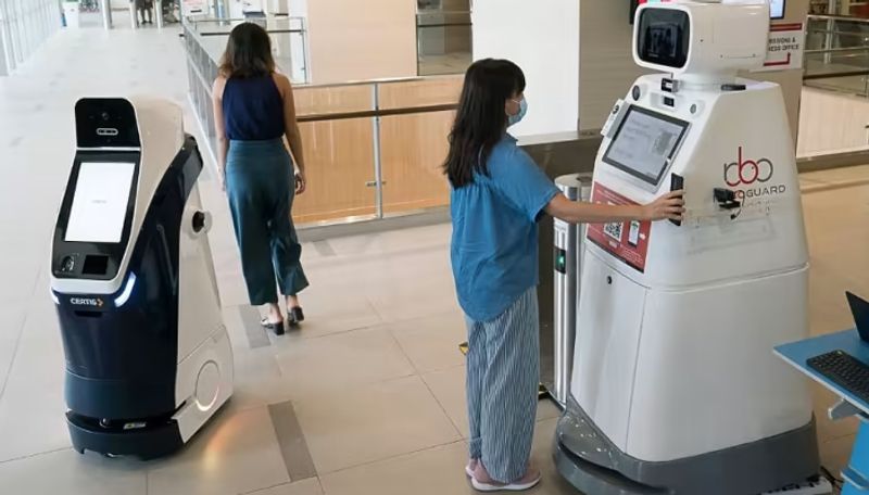 Smart Ward Health care robots in Singapore hospitals help nurses and doctors