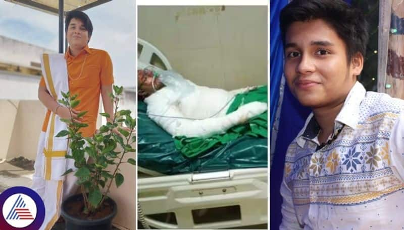 Bengaluru PES college student kidnapped and set on fire case young man death sat