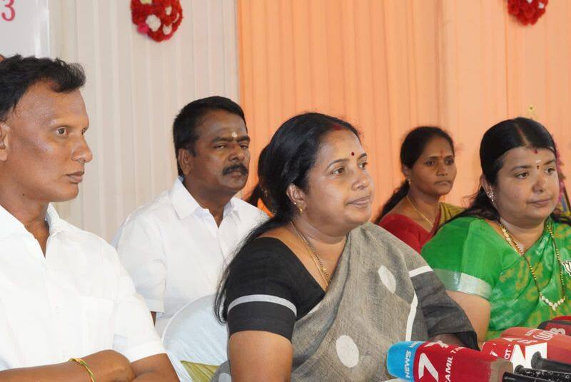 cm mk stalin should dismiss all ministers who are involved corruption says mla vanathi srinivasan in coimbatore vel