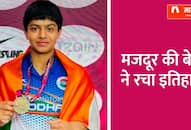 Ashvini Vishnoi of Rajasthan won gold medal at Under 15 Asian Wrestling Championship in Oman zrua