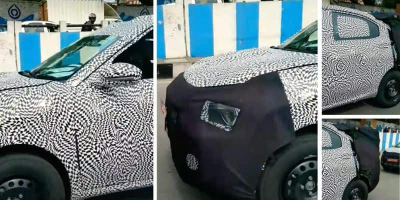 Mahindra XUV500 Coupe spied prn