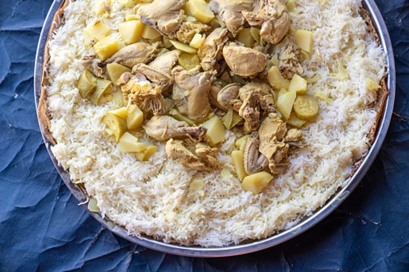 Jordan restaurant provides nap opportunity for those indulging in high-fat national dish Mansaf snt