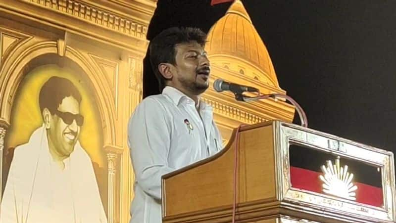 Udhayanidhi stalin shed tears while recalling his grandfather kalaignar karunanidhi