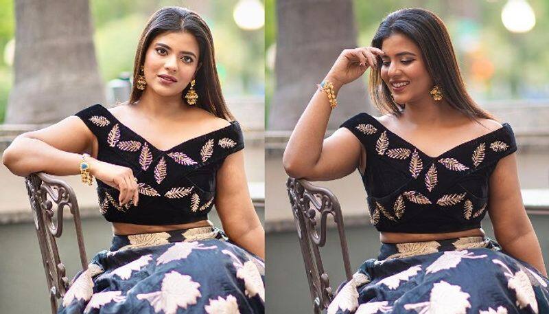 Actress Aishwarya Rajesh beautiful look and cute poses in Traditional Wear NSK