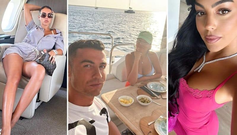 Entertainment From mini dress to bikini, Cristiano Ronaldo's girlfriend Georgina Rodriguez stuns in array of outfits osf