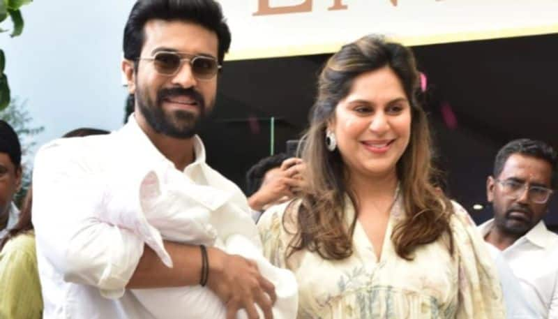 Ram Charan Upasana Konidela Release a Heart Warming Video Capturing Klin Kaara's Arrival into the World NSK