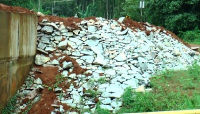 Local Outrage For Bridge Barrier Road Crack Before Inauguration in Chikkamagaluru grg 