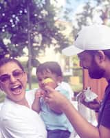 జిమ్ లో కొడుకుతో కాజల్.. ముద్దులతో ముంచేస్తూ మురిసిపోతున్న చందమామ.. ఇంట్రెస్టింగ్ పోస్ట్