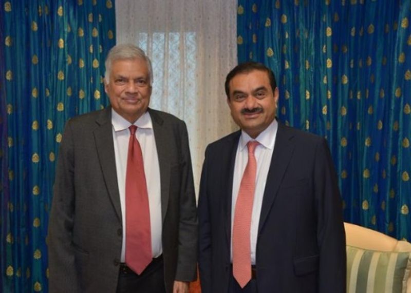 Gautam Adani Met Sri Lankan President Ranil Wickremesinghe Discussed Colombo Port