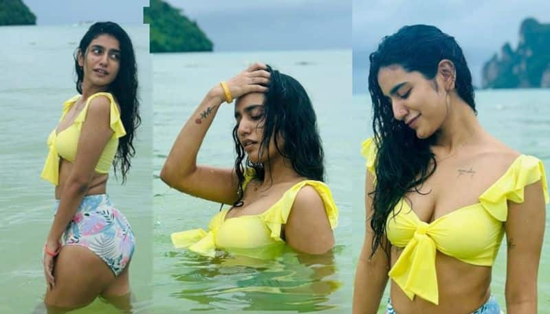 Priya Prakash varrier shares Bikini pics from Thailand vacation