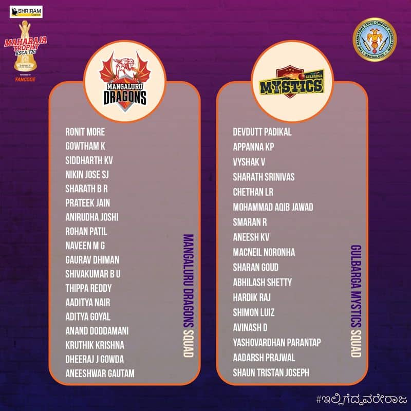 KSCA Maharaja Trophy Auction Full Squad all cricket fans need to know kvn