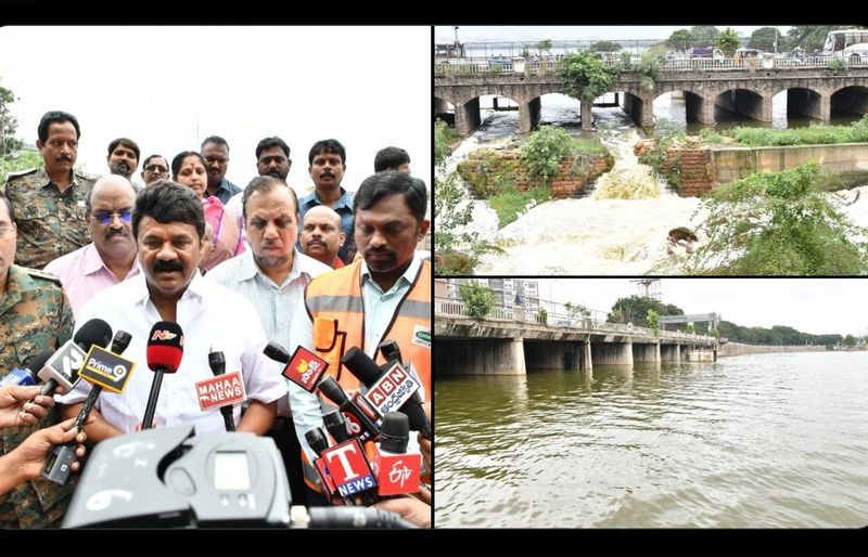 Incessant rains, No loss of life or property in Hyderabad: Minister Talasani Srinivas Yadav RMA