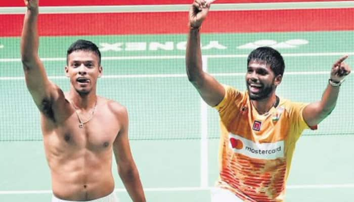 Asian Games 2023 Badminton Satwiksairaj Chirag Shetty pair reach mens doubles final Create history kvn