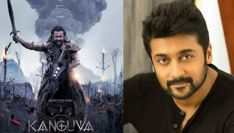 Netizens slam suriya for promoting gambling ad in kanguva Glimpse