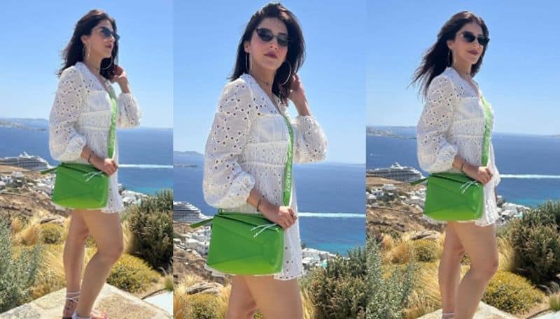 Actress Mehreen Pirzada looks Beautiful in  her vacation pics NSK