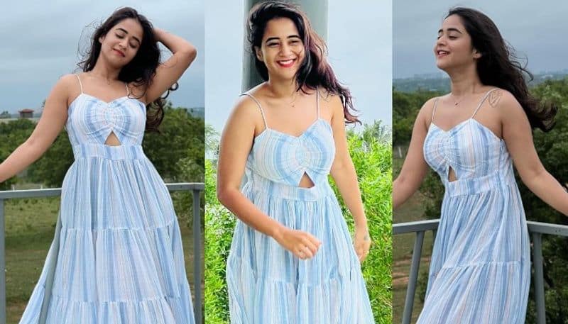 Bigg Boss Fame Deepthi Sunaina attracts with her Latest look  NSK