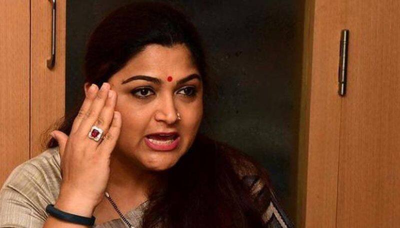 cine Actor khushbu sundar demands Bandaru Satyanarayana murthy apology to AP Minister Roja lns