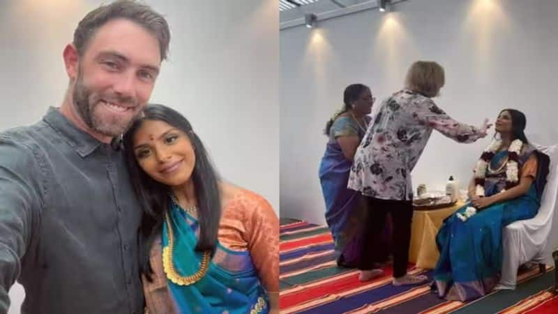 Glenn Maxwell Wife Vini Raman Baby Shower Function Pictures Goes viral in Social Media