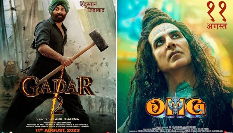 Gadar 2 vs OMG 2 Box Office day 1 Sunny Deol Starrer Is Set For Another Monstrous hit Akshay Kumars Film Shows hit vvk