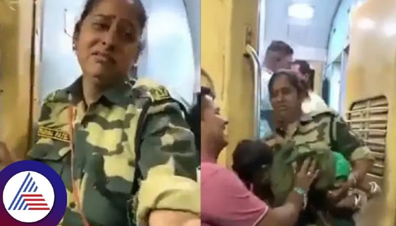 Woman soldier gets emotional as she leaves her 9 month-old baby behind to serve the country Vin