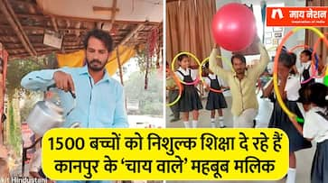 story of mehboob malik a tea seller from kanpur who take care of education for 1500 children ZKAMN