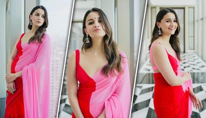 Alia Bhatt Rehearses Bangla but forgets lines on stage, looks at Ranveer Singh for help