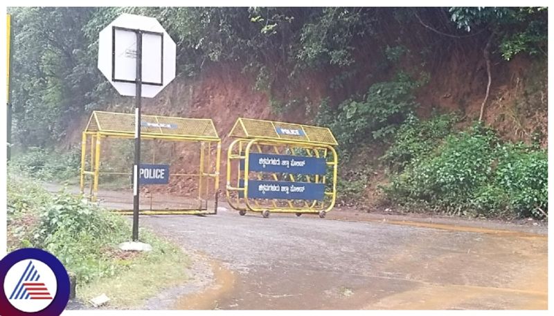 heavy rainfall in chikkamagaluru landslide at Mullayanagiri restrictions on tourists gow