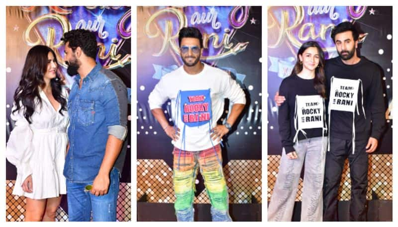 Rocky Rani Ki Prem Kahani Premiere: Vicky-Katrina, Ranveer Singh, Alia Bhatt-Ranbir Kapoor and others attend  RBA