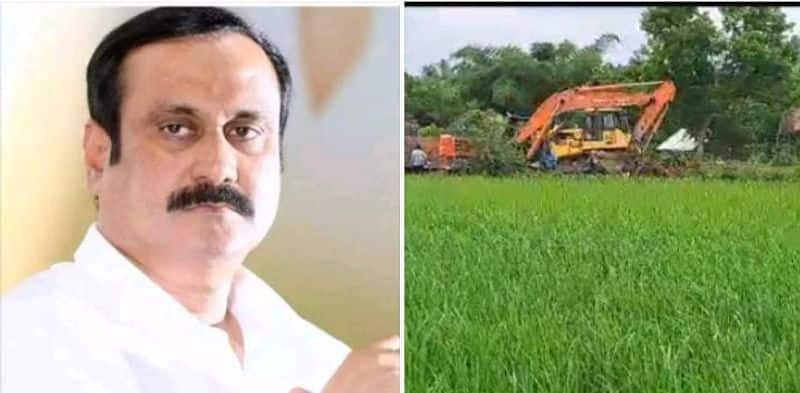 Anbumani demanded to pay Rs 40000 per acre to drought-affected farmers KAK