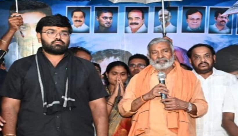 భరత్‌ను ఎమ్మెల్యేగా గెలిపిస్తే.. సీఎం చేస్తాం..: కుప్పం పర్యటనలో నోరుజారిన మంత్రి పెద్దిరెడ్డి