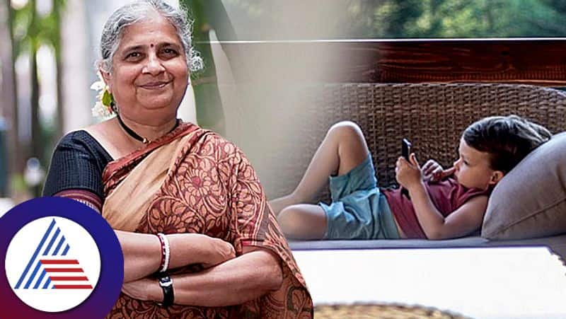 How To Keep Kids Away From Gadgets Sudhamurthy Advises roo