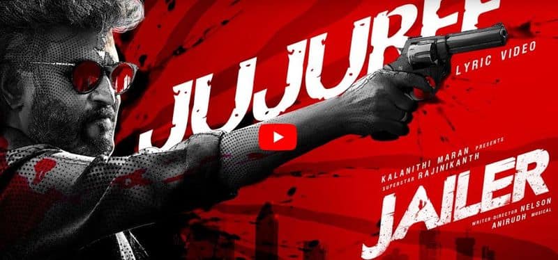 Rajinikanth starring jailer movie jujubee lyrical song video released 