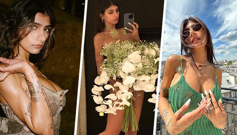 Mia Khalifa HOT Instagram photos: Actress poses nude against bouquet of flowers ADC