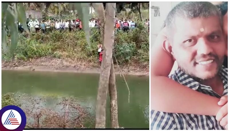 Mandya car falls in Vishwesvaraya canal after Driver dies sat