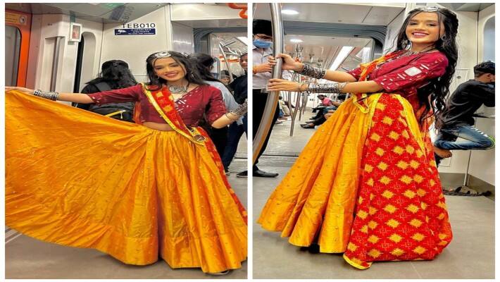 delhi metro garba