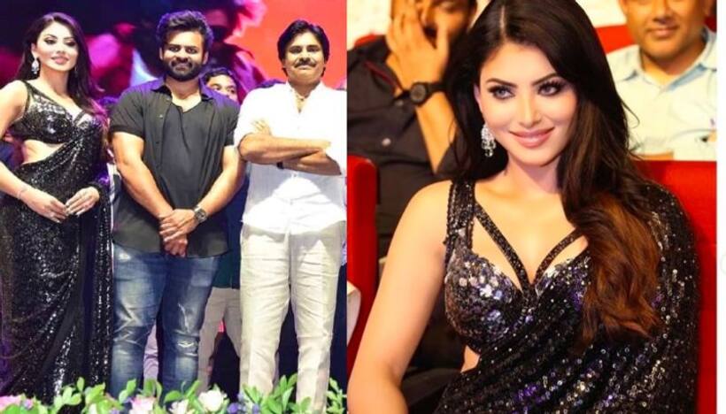 పవన్ కళ్యాణ్ ని ఆంధ్ర ప్రదేశ్ సీఎం అంటూ అభివర్ణించిన ఊర్వశి రౌతేలా.. ఇలా ఇరుక్కుపోయిందేంటి.. 