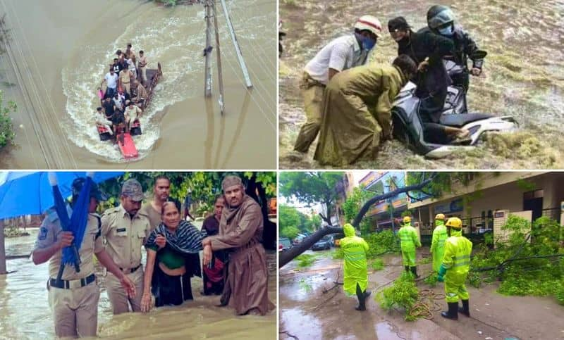 Rains have created new records in Telangana. IMD warns of heavy rains today RMA