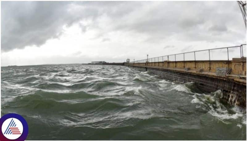 Karnataka state life Cauvery river KRS Reservoir is almost full sat