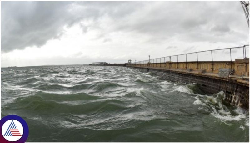 Water Level Crosses 100 Feet At Krs  Reservoir Karnataka government  decided to  drain water into  channels gow