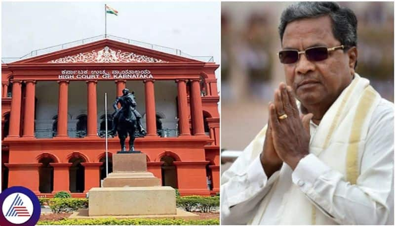 Allegation for CM Siddaramaiah won by lures high court give emergent notice sat