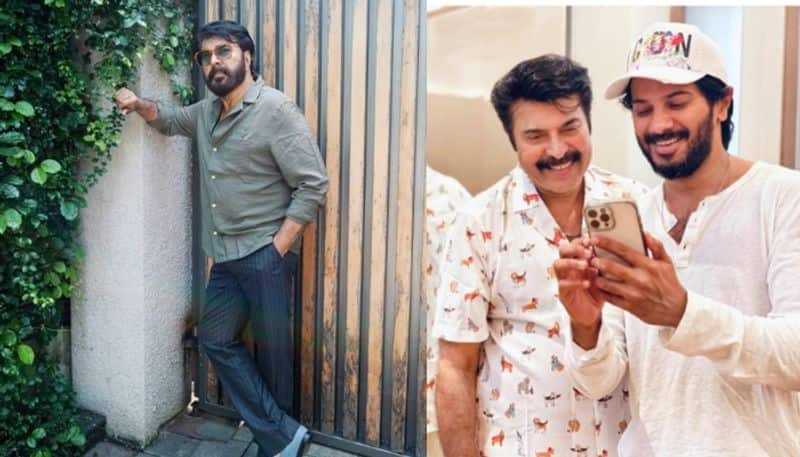 actor mammootty shear stylish photo nrn