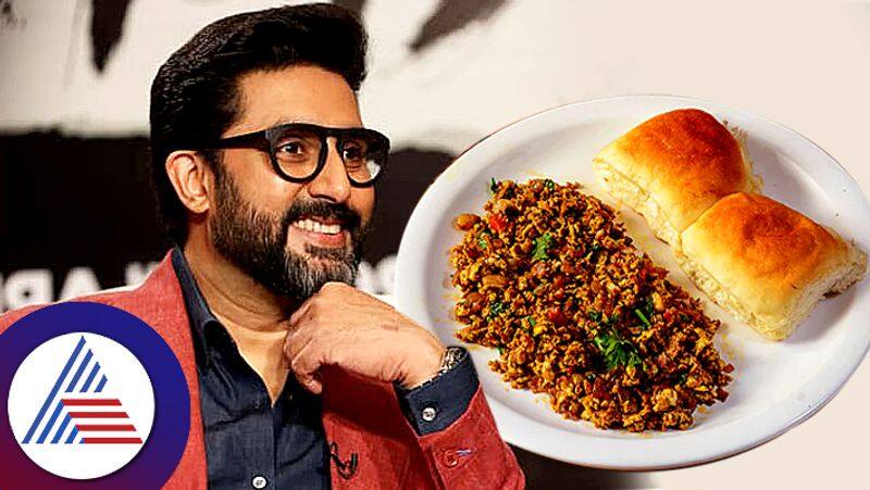 Abhishek Bachchan reveals his favourite food Every morning when I am shooting  eat pav baaji  rao