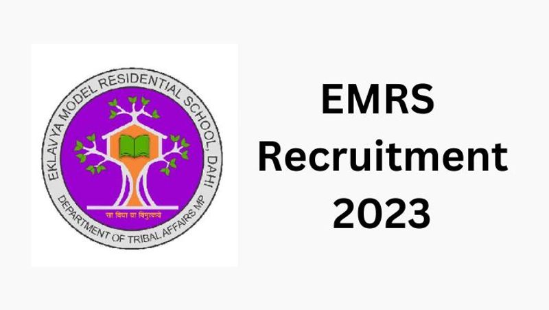 EMRS 2023 Recrutiment 4062 vacancies for Teaching non teaching jobs in eklavya model residential school Rya