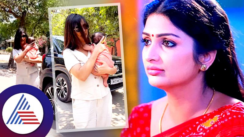 sevvanthi serial actress Divya Shridhar celebrate her daughter first birthday gan